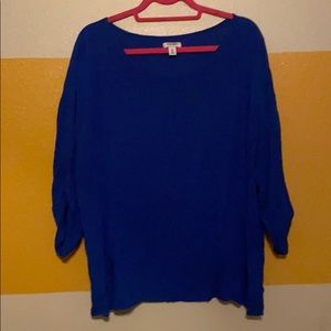Royal blue top